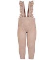 Condor Leggings M. axlaböndum - Prjónað - Rib - Bleikt Emp