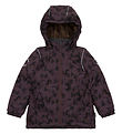 Mikk-Line Winterjacke - Recycelt - Huckleberry m. Print