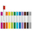 LEGO® Stationery Markers - 12-Pack - Multicolour
