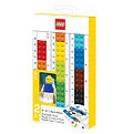 LEGO Brevpapper Linjal - 30 cm - Bygg dig sjlv m. Figur