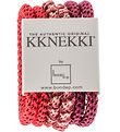 Kknekki Bandeaux  Cheveux Elastiques - Boue - 6 Pack - Bordeaux
