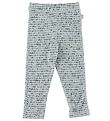 Joha Leggings - ull - Mint Aop