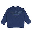 Emporio Armani Sweat-shirt - Insigne Blue av. Logo