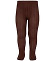 Condor Collants - Rib - Marron