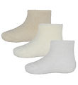 Condor Strumpor - 3-pack - Frotté - Beige/Vit
