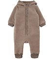 Mikk-Line Pramsuit w. Hood - Wool - Melange Denver