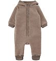 Mikk-Line Pramsuit w. Hood - Wool - Melange Denver