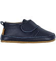 Melton Soft Sole Leather Shoes - Navy