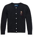 Polo Ralph Lauren Cardigan - Knitted - Holiday - Black