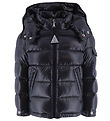 Moncler Nýtt Maya Dúnúlpa - Kolgrátt