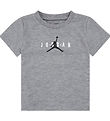 Jordan T-paita - Carbon Heather M. Logo