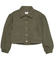 Creamie Denim Jacket - Olive Night