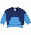 Freds World Sweatshirt - Blokkeren - Deep Blue