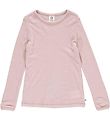 Msli Bluse - Wolle - Spa Rose