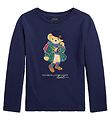 Polo Ralph Lauren Blouse - Navy w. Soft Toy