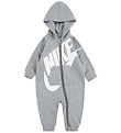 Nike Jumpsuit - Grey Melange w. White