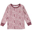 Joha Blouse - Wool/Cotton - Pink/Zebra