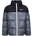 Nike Steppjacke - Schwarz/Grau