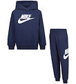 Nike Ensemble de Jogging - Midnight Marine av. Blanc