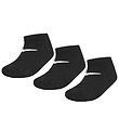 Nike Ankle Socks - Cushioned - No Show - 3-Pack - Black