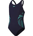 Speedo Baddrkt - Placement Muscleback - Marinbl/Grn