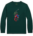 Polo Ralph Lauren Blouse - Holiday - Green w. Logo