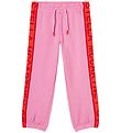 Stella McCartney Kids Jogginghosen - Pink m. Orange