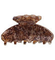 By Str Hair clip - Lulu - 5x3 cm - Brown Marble