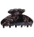 By Str Hair clip - Lulu - 5x3 cm - Black Marble