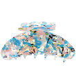 By Str Hair clip - Agnes - Turquoise Terrazzo