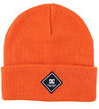 DC Strickmtze - Etikett - Orange