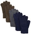 CeLaVi Handschoenen - Wol/Nylon - 5-pack - Sea Turtle/Navy/Grey