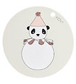 OYOY Diskamotta - Sílikon - Panda Pompom - Offwhite