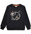 The New Sweatshirt - TnIrene - Black Beauty w. Flowers