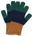 Melton Gloves - Wool - North Sea