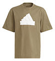 adidas Performance T-shirt - U FI Logo T - Army Green