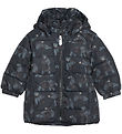 Color Kids Puffer Jacket - Phantom w. Bears