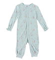 Joha Pyjamasdrkt - Bambu - Mint m. Tryck