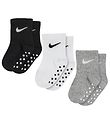 Nike Socken - 3er-Pack - Schwarz/Weiß/Grau Meliert