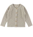 Voksi Cardigan - Wolle - Muschel Sand