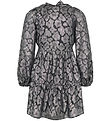 Sofie Schnoor Mädchen Kleid - Schwarz/Silber