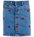 The New Rok - Denim - TnLips - Medium+ Blue/Rood m. Lippen