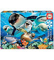 Educa Jigsaw Puzzle - Underwater Selfie - 40x28 cm - 100 Bricks
