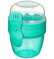 Sistema Lunchbox w. Cutlery - Snack Capsule - 515 mL - Turquoise