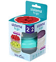 Sistema Containers - 2-Pack - Portion pod - 210 mL - Dark Blue/T