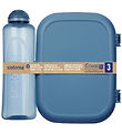 Sistema Brotdose m. Trinkflasche - 1,1 L/480 ml - Berg Blue