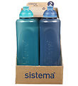 Sistema Drink can - 2-Pack - 480 mL - Mountain Blue/Teal Stone