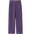 Name It Trousers - NkfOllilliane - Loganberry w. Glitter