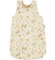 Cam Cam Puppen-Schlafsack - Beige m. Bltter/Schmetterlinge