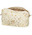 Cam Cam Sac de Toilette - Grand - Beige av. Feuilles/Papillons